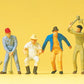 Preiser 14075 HO Workers Figures (Set of 6)