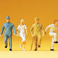 Preiser 14132 HO Climbing the Stairs Figures (Set of 6)