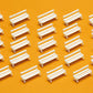Preiser 17200 HO Unpainted Park Benches Plastic Model Kit (Set of 24)