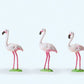 Preiser 20372 HO Animals - Flamingos Figures (Set of 5)