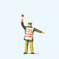 Preiser 28012 HO Policeman Wearing Safety Vest Figure