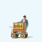Preiser 29044 HO Barrel Organ Musician Figure