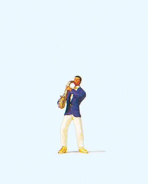 Preiser 29053 HO Saxophone Musician Figure