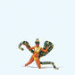Preiser 29055 HO Dancing with a Snake Figure