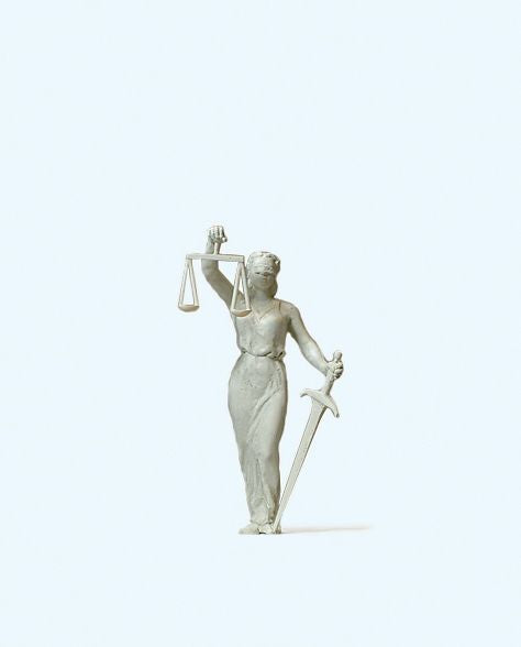 Preiser 29076 HO Lady Justice Statue Figure