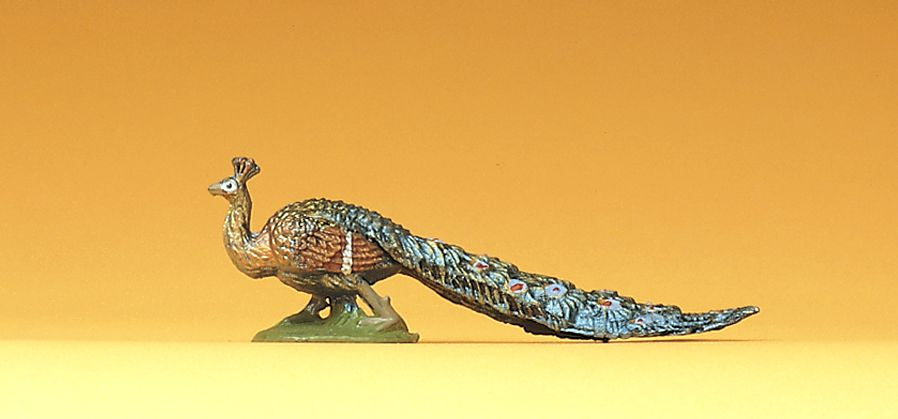 Preiser 47087 G Animals - Peacock Figure