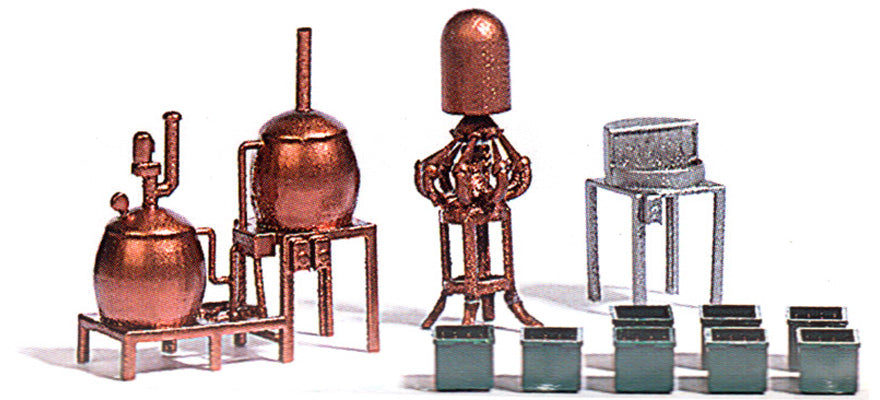 Busch 1177 HO Brewery Accessories