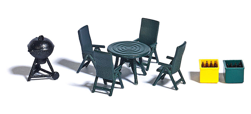 Busch 1190 HO Garden Party Set