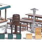 Busch 1048 HO Beer Garden Accessories