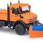 Busch 51016 HO Mercedes-Benz Unimog U 5023 Heavy-Duty Truck with Snowplow