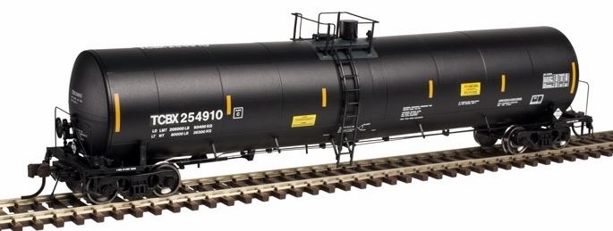 Atlas 20003828 HO AIG Rail Services Trinity 25,500-Gallon Tank Car TCBX #254910