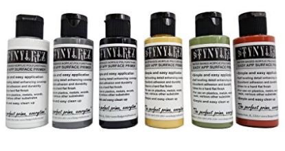 Badger SNR-216 6-Tone Stynylrez Acrylic Polyurethane Primers (Set of 6)
