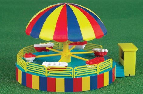 Bachmann 46242 HO Operating Kiddie Boat Carnival Ride Kit