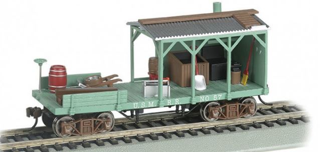 Bachmann 16404 HO US Military Railroad Old Time Blacksmith Car