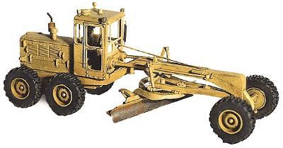 GHQ 61-008 HO 120 Road Grader Pewter Kit