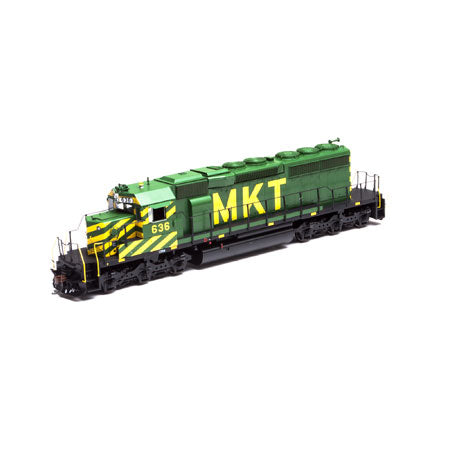 Athearn 98386 HO Missouri Kansas Texas SD40-2 Diesel Loco w/DCC & Sound #636