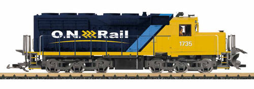 LGB 25556 G Scale Ontario Northland SD40 Diesel Locomotive #1735 w Sound & DCC