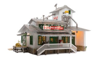 Woodland Scenics BR5859 O Built-&-Ready H&H Feed Mill Building