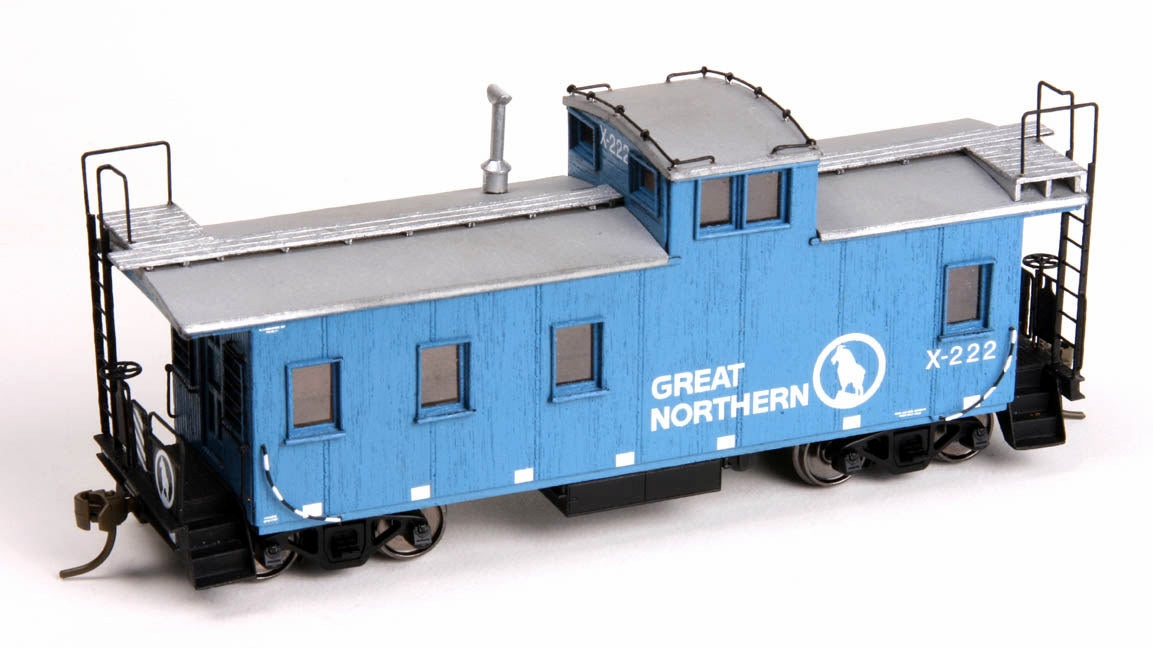 American Model Builders 881 Laser Art GN 30' Plywood Sided Caboose HO Scale Kit