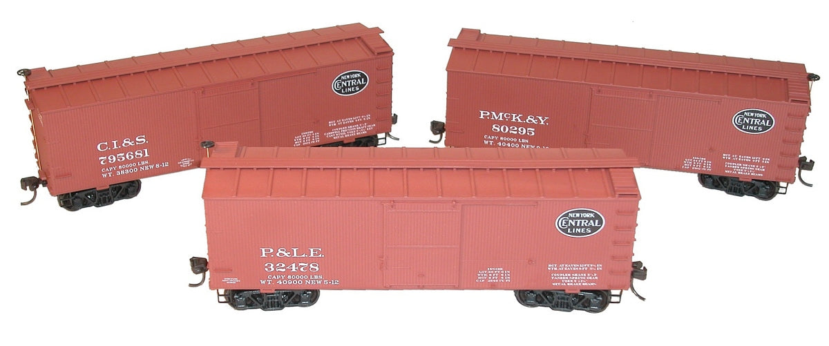 Accurail 8086 HO New York Central Subsidiary 36' Wood Boxcar