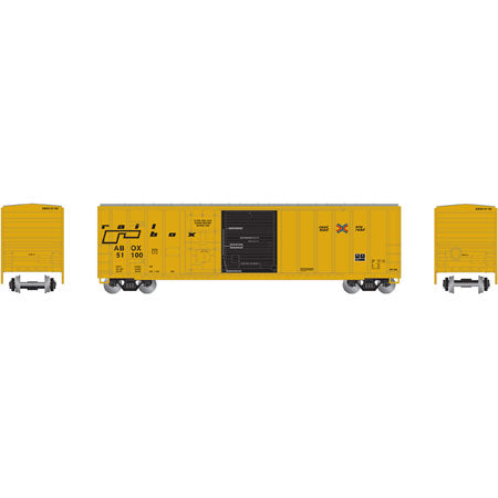 Athearn 87187 HO Railbox Late 50' FMC Combo Door Box Car #51100