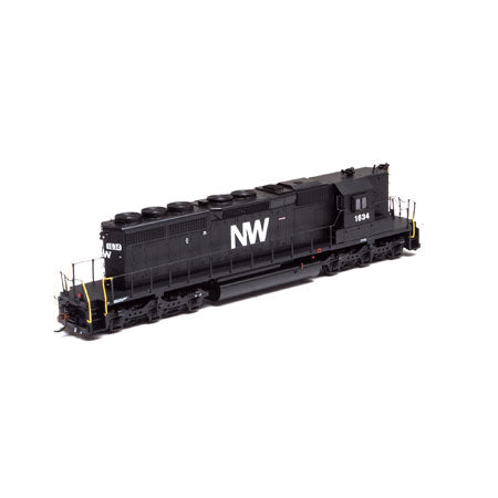 Athearn 98281 HO Norfolk & Western SD40-2 Diesel Locomotive RTR #1634