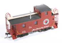 American Model Builders 885 HO Laser Art Northern Pacific 1700 Caboose Kit