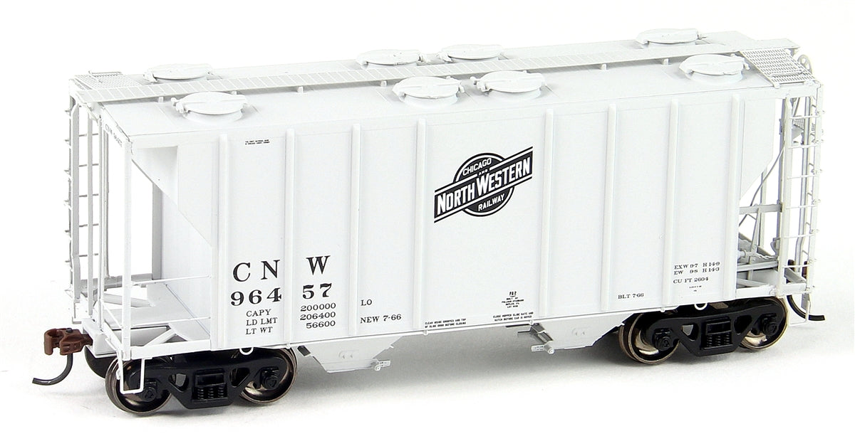 Athearn 14560 HO Chicago & North Western PS-2 2600 Covered Hopper RTR #96457