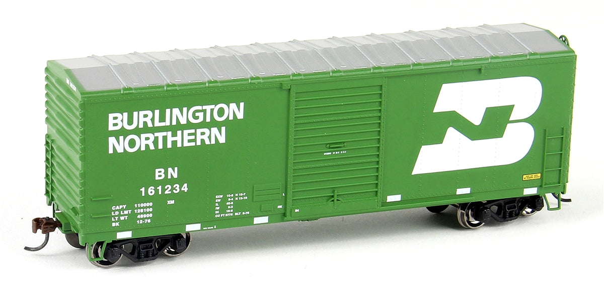 Athearn 14605 HO Burlington Northern 40' Modern Box Car #161234