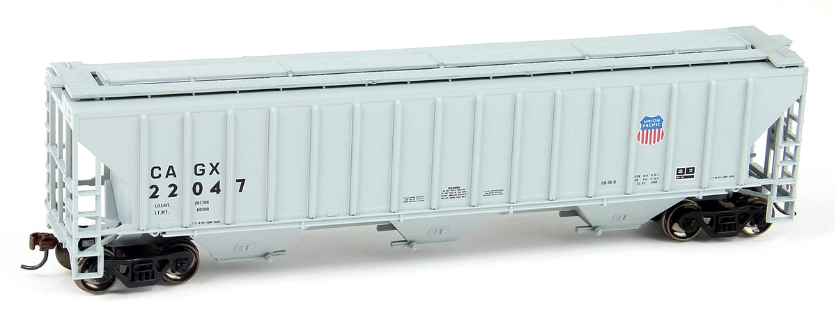 Athearn 14722 HO Union Pacific (CAGX) PS 4740 3-Bay Covered Hopper RTR #22047