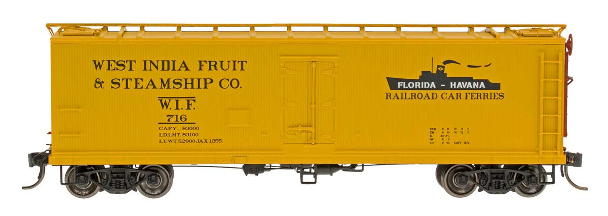 Intermountain 47740 HO West India Fruit Wood Refrigerator Car