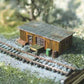 JV Models 1006 N Scale Motor Car House (Pack of 2)