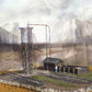 JV Models 1008 N Scale Sand Tower (Double Track) & Drying House