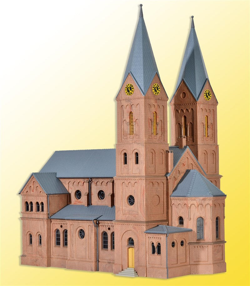 Kibri 39760 HO Scale Roman Catholic Church Kit – Trainz