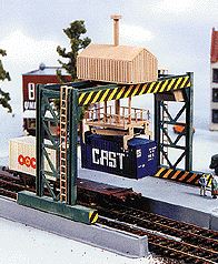 Heljan 1716 HO Container Terminal Kit - 8 x 10 x 7-5/8" 20 x 25 x 19cm