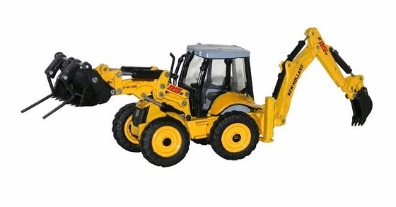 HWP 006514 1:87 New Holland B115B Backhoe Loader