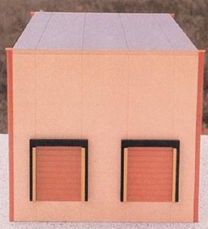 Herpa 6321 HO Multi-Bay Modern Warehouse Kit in Gray