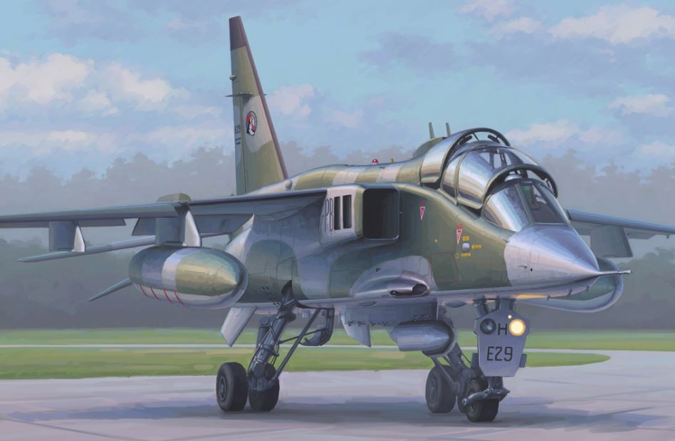 Hobby Boss Models 87259 1:72 French Jaguar E Military Aircraft Plane Model Kit