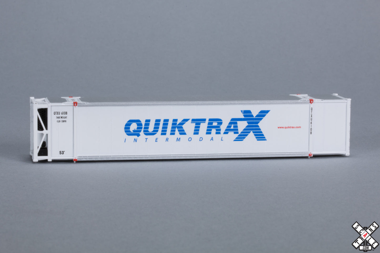 Scale Trains SXT10241 N QuicktraX CIMC 53’ Refrigerated Container (Pack of 3)