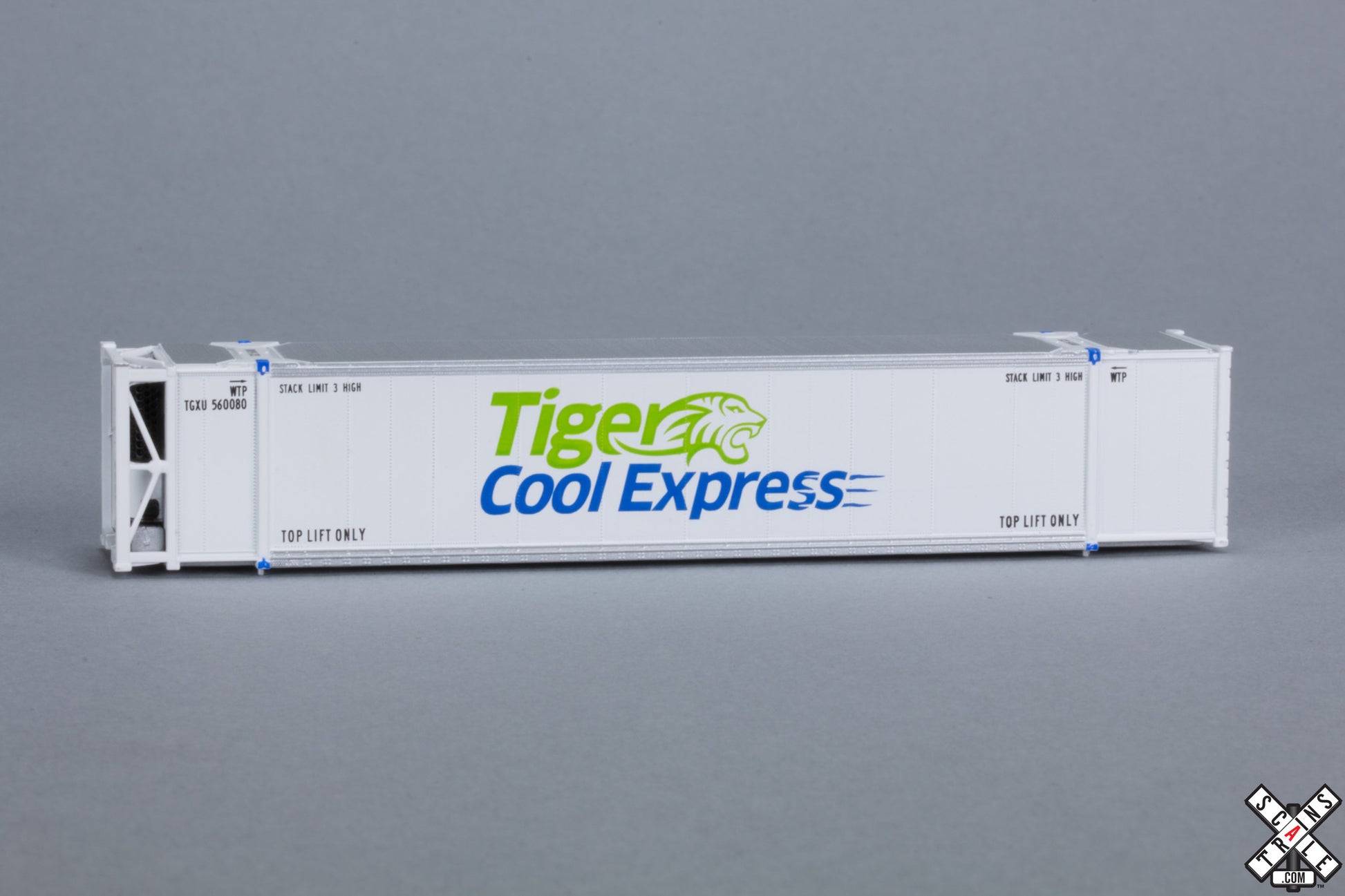 Scale Trains 10247 N Tiger Cool Express CIMC 53’ Reefer Container #2 (Set of 3)
