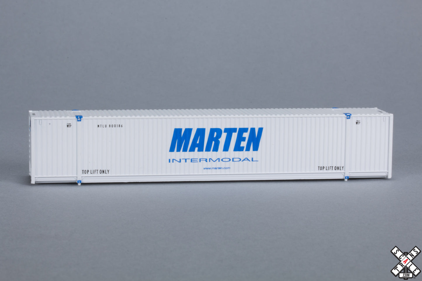 Scale Trains SXT10270 N Marten CIMC 53’ Corrugated Dry Container #1 (Pack of 3)