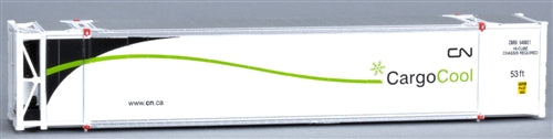 Scale Trains 10223 N Canadian National CIMC 53’ Green Wave Containers (Set of 3)