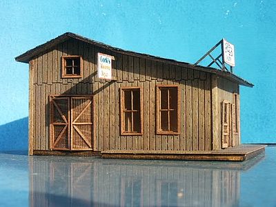 RS Laser Kits 2005 HO Greg's Saloon and Repair Shop