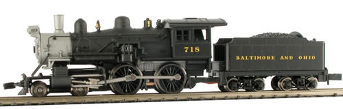 Model Power 87623 N Baltimore & Ohio Steam 4-4-0 American - Standard DC