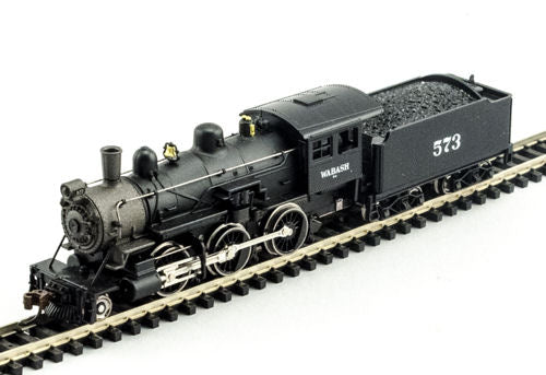 Model Power 87651 N Wabash 2-6-0 Mogul - Standard DC