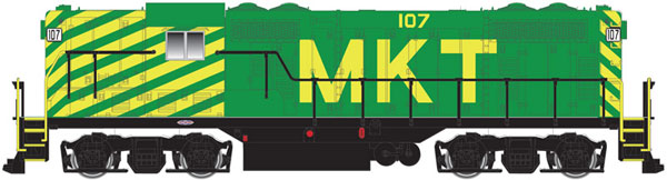 Atlas 10002042 HO Missouri, Kansas & Texas GP-7 Locomotives Master Gold #112