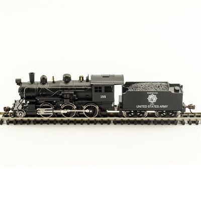 Model Power 87615 N US Army 2-6-0 Mogul - Standard DC