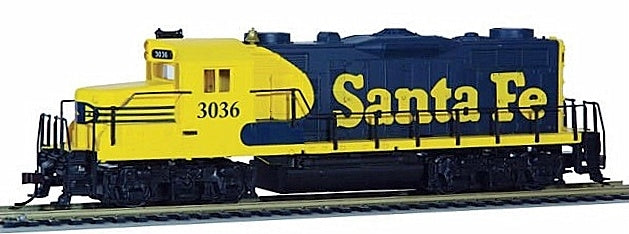 Mantua 414101 HO Santa Fe EMD GP20 Diesel Locomotive Sound/DCC #3036