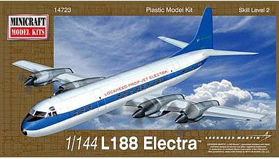 Minicraft 14723 1:144 L188 Electra Demonstrator Aircraft Model Kit