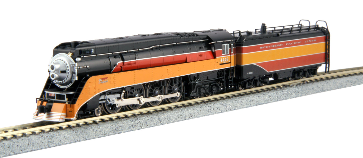 Kato 126-0307 N Southern Pacific Daylight 4-8-4 GS-4 Steam Locomotive